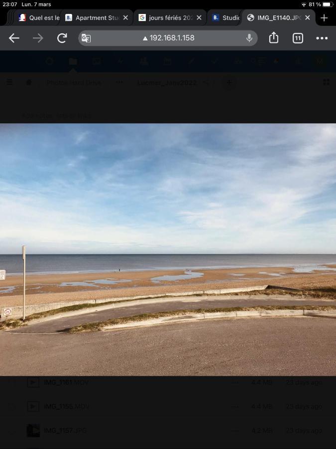 Studio Coeur De Luc/Mer Luc-sur-Mer Zewnętrze zdjęcie